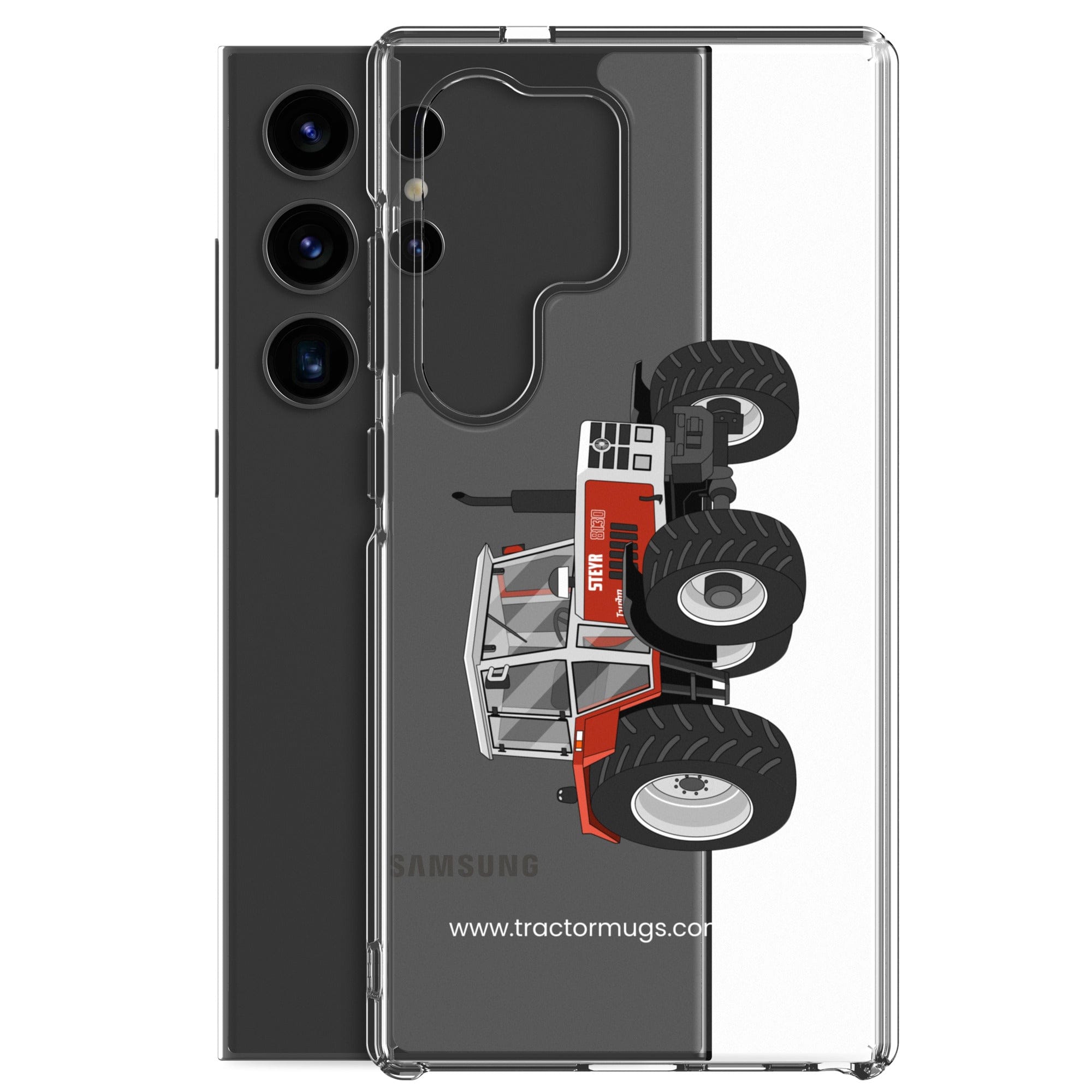 The Tractor Mugs Store Steyr 8130 | Clear Case for Samsung® Quality Farmers Merch