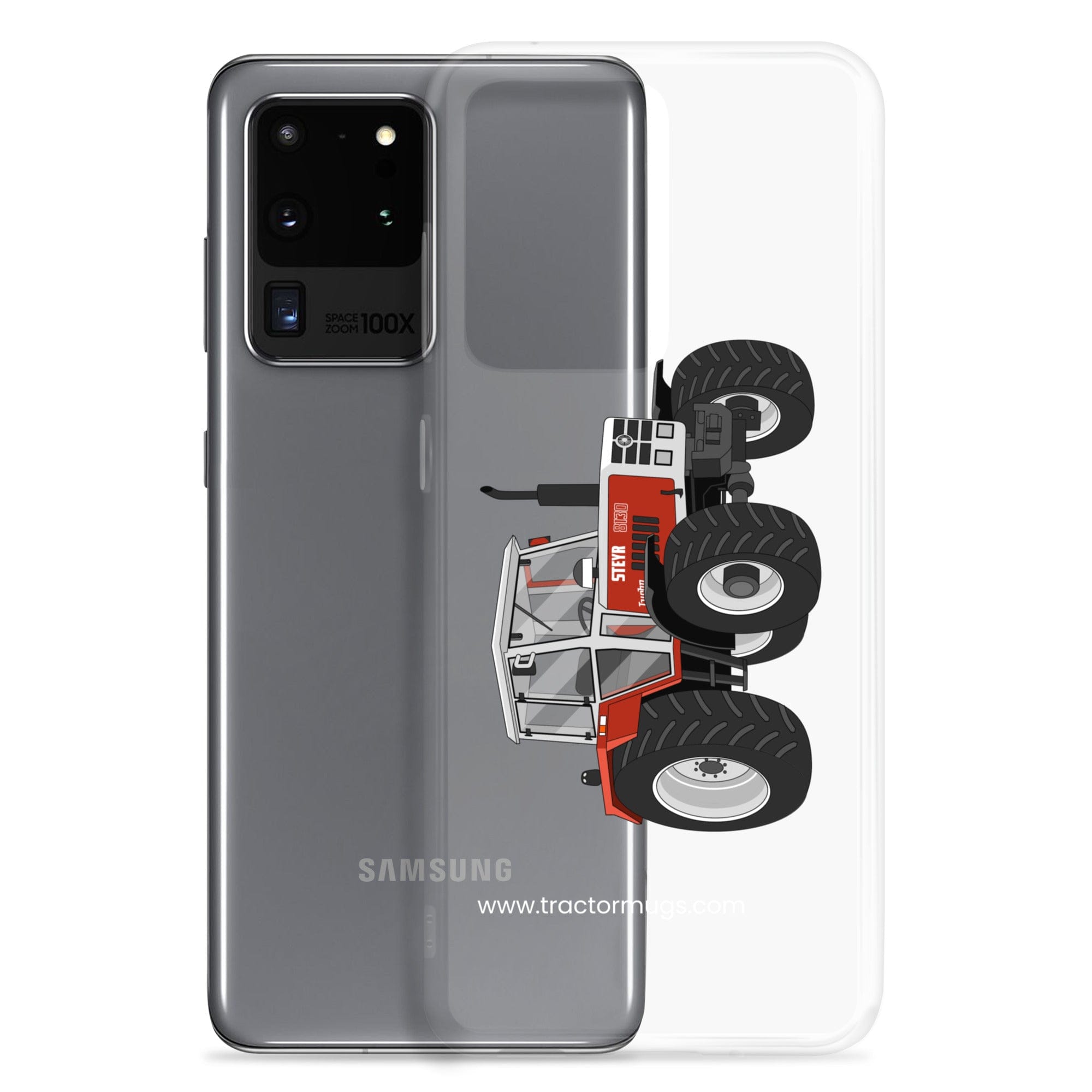 The Tractor Mugs Store Steyr 8130 | Clear Case for Samsung® Quality Farmers Merch