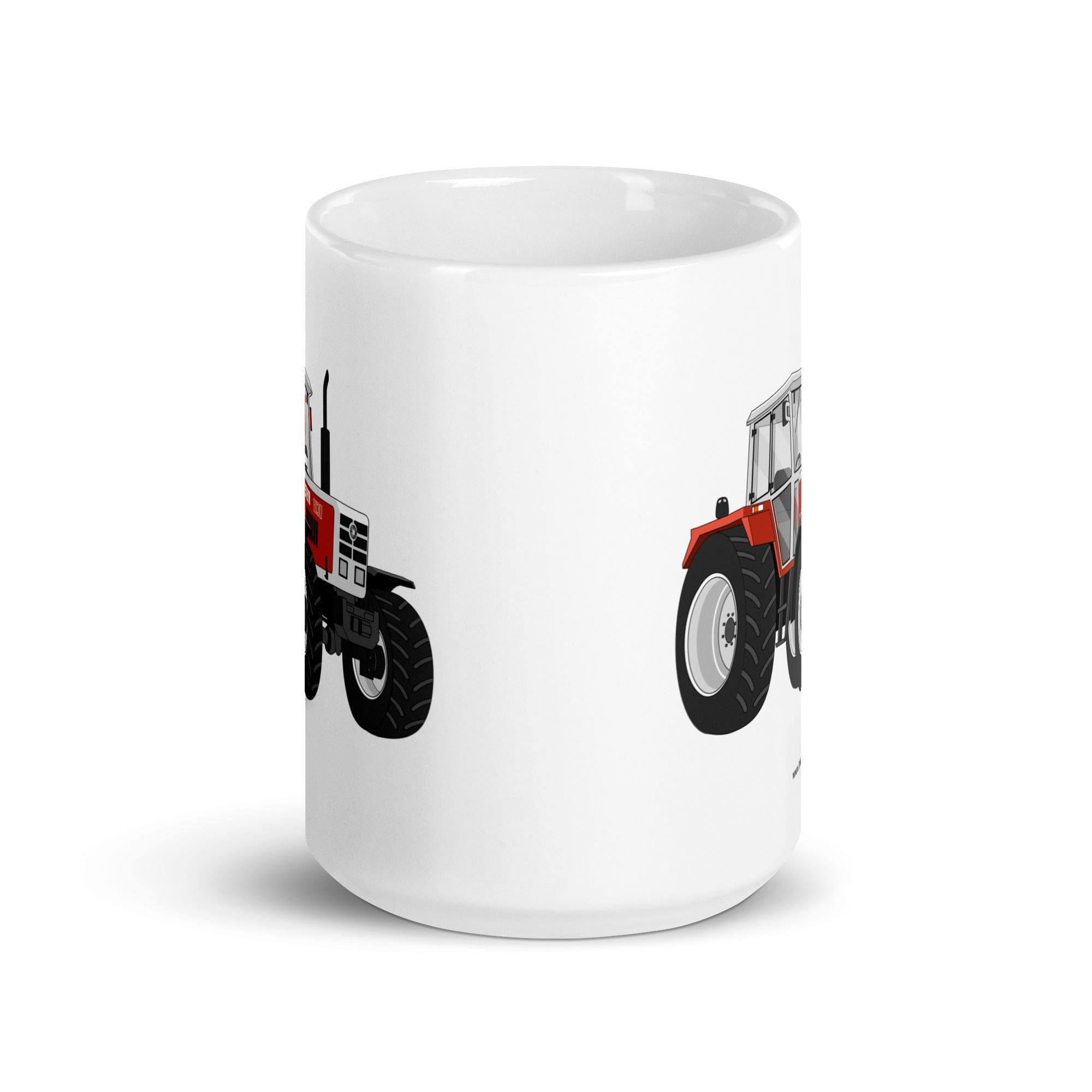 The Tractor Mugs Store Steyr 8130 | White glossy mug Quality Farmers Merch