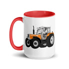The Tractor Mugs Store Steyr SK 8130 Kommunal | Mug with Color Inside Quality Farmers Merch