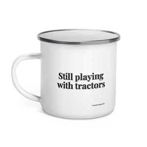 The Tractor Mugs Store Still Playing With Tractors | Enamel Mug Quality Farmers Merch