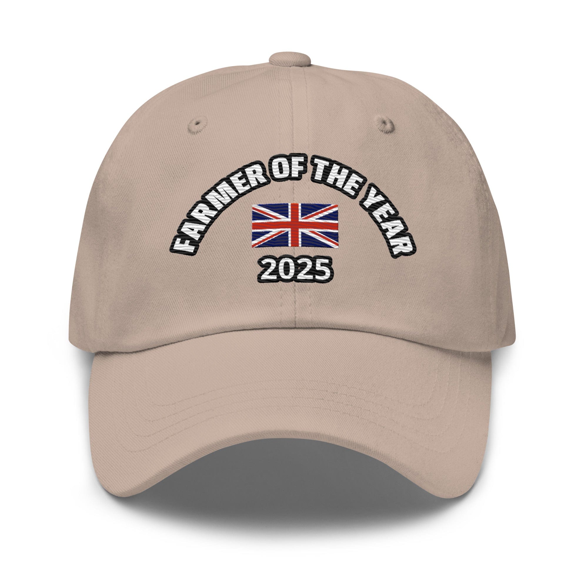 The Tractor Mugs Store Stone British Farmer of the Year 2025 | Dad Hat Quality Farmers Merch