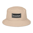 The Tractor Mugs Store Stone Oasis Style Bossman | Organic bucket hat Quality Farmers Merch