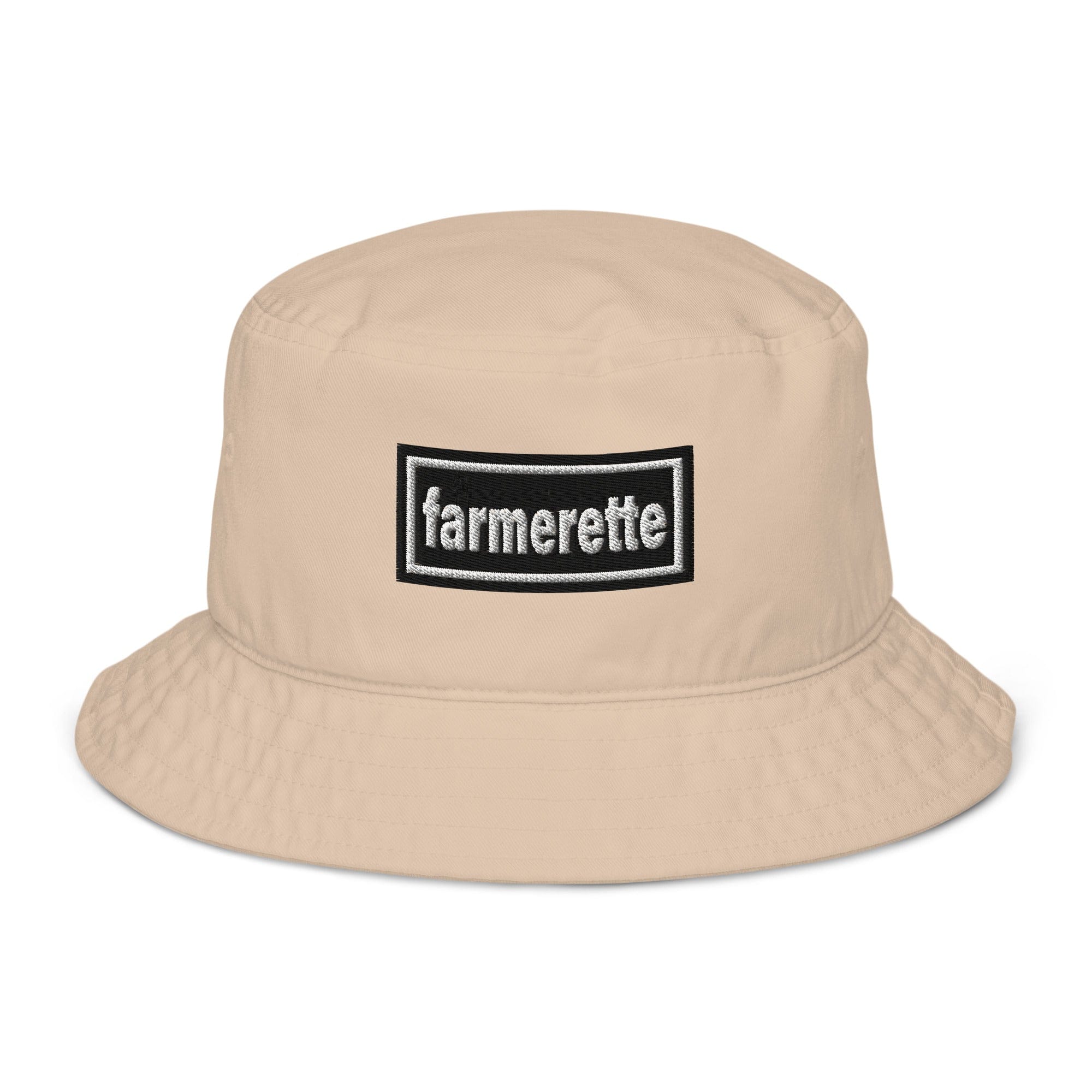 The Tractor Mugs Store Stone Oasis Style Farmerette | Organic bucket hat Quality Farmers Merch