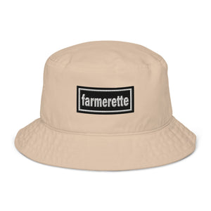 The Tractor Mugs Store Stone Oasis Style Farmerette | Organic bucket hat Quality Farmers Merch