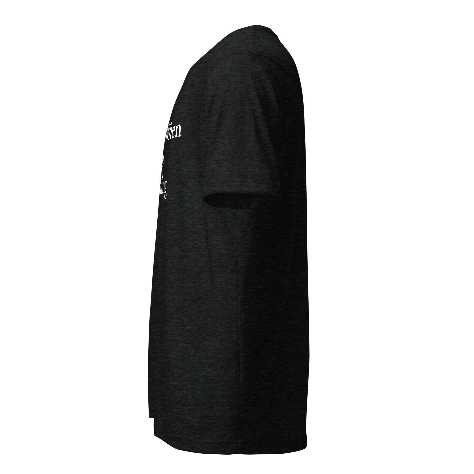 The Tractor Mugs Store T-Shirt CRANKY WHEN NOT FARMING | T-shirt Quality Farmers Merch