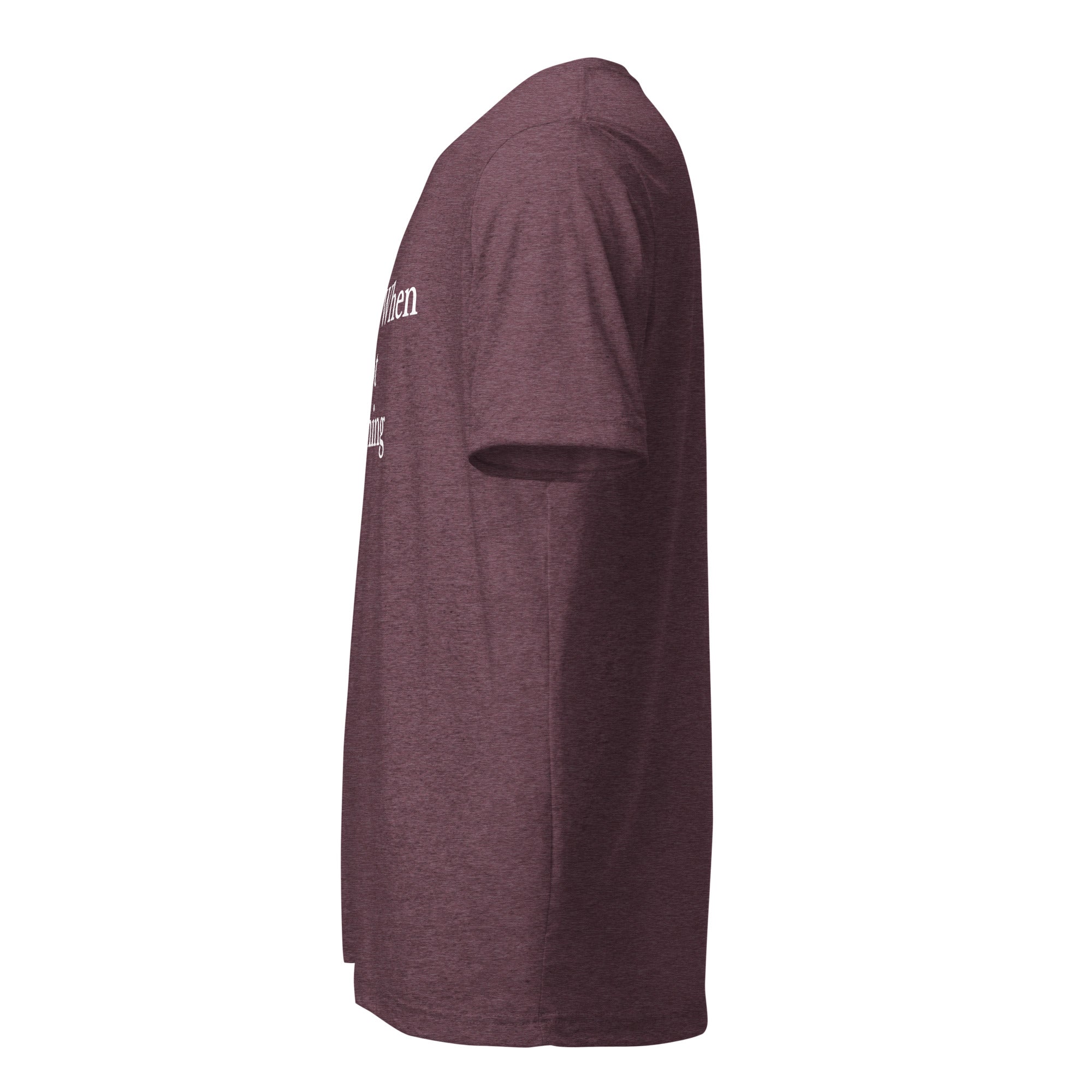 The Tractor Mugs Store T-Shirt CRANKY WHEN NOT FARMING | T-shirt Quality Farmers Merch