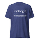 The Tractor Mugs Store T-Shirt Navy Triblend / XS TRACTOR GIRL | T-shirt Quality Farmers Merch
