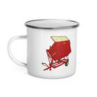 The Tractor Mugs Store Taarup tipvogn T3 Trailer | Enamel Mug Quality Farmers Merch