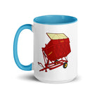 The Tractor Mugs Store Taarup tipvogn T3 Trailer | Mug with Color Inside Quality Farmers Merch