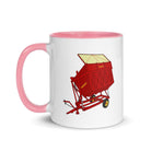 The Tractor Mugs Store Taarup tipvogn T3 Trailer | Mug with Color Inside Quality Farmers Merch