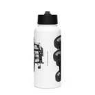 The Tractor Mugs Store Valmet Mega 8600 | Stainless steel water bottle with a straw lid Quality Farmers Merch