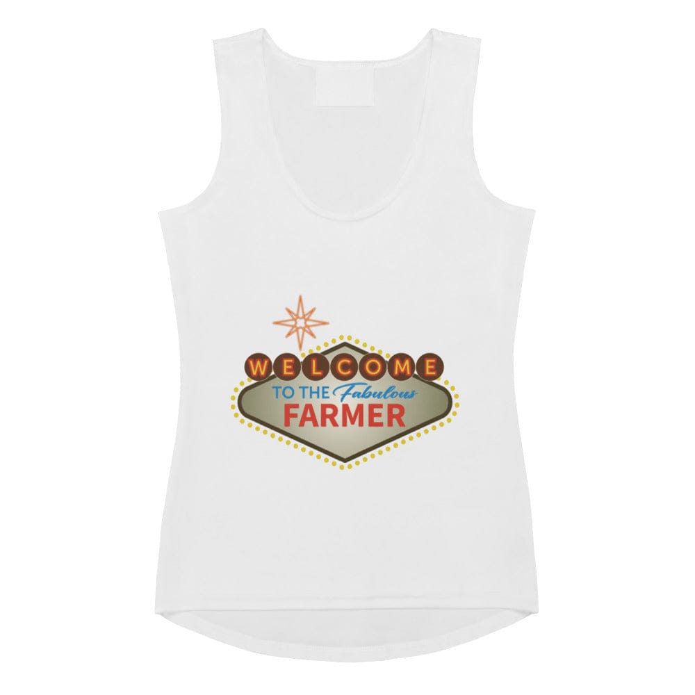 The Tractor Mugs Store Welcome to Vegas (FARMER) | Tank Top Quality Farmers Merch