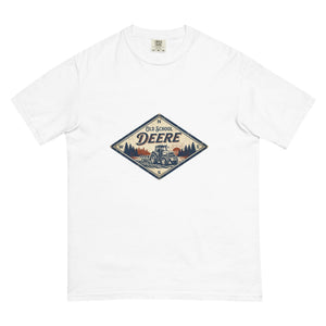 The Tractor Mugs Store White / S John Deere 7810 OLD SCHOOL DEERE Heritage | Unisex Premium T-shirt Quality Farmers Merch
