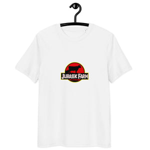 The Tractor Mugs Store White / S Jurassic Farm | Unisex Organic Cotton Tee Quality Farmers Merch