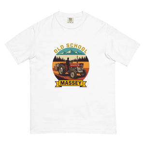 The Tractor Mugs Store White / S Massey Ferguson 135 OLD SCHOOL MASSEY Outdoor | Unisex Premium T-shirt Quality Farmers Merch