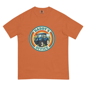 The Tractor Mugs Store Yam New Holland T7.210 DADDY'S OFFICE Retro | Unisex Premium T-shirt Quality Farmers Merch