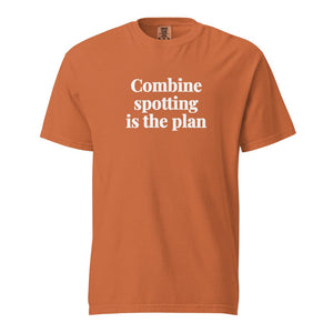 The Tractor Mugs Store Yam / S Combine Spotting Is the Plan | Unisex Premium T-shirt Quality Farmers Merch