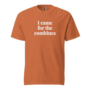 The Tractor Mugs Store Yam / S I Came for the Combines | Unisex Premium T-shirt Quality Farmers Merch