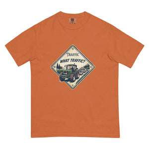 The Tractor Mugs Store Yam / S John Deere 6930 TRAFFIC WHAT TRAFFIC? Heritage | Unisex Premium T-shirt Quality Farmers Merch