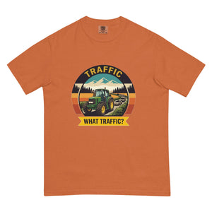 The Tractor Mugs Store Yam / S John Deere 6930 TRAFFIC WHAT TRAFFIC? Outdoor | Unisex Premium T-shirt Quality Farmers Merch