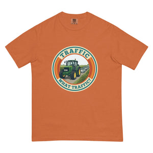 The Tractor Mugs Store Yam / S John Deere 6930 TRAFFIC WHAT TRAFFIC? Retro | Unisex Premium T-shirt Quality Farmers Merch