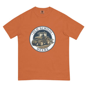 The Tractor Mugs Store Yam / S John Deere 7810 OLD SCHOOL DEERE Engraving | Unisex Premium T-shirt Quality Farmers Merch