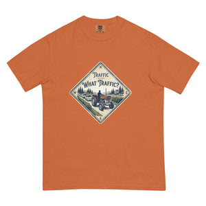 The Tractor Mugs Store Yam / S Massey Ferguson 135 TRAFFIC WHAT TRAFFIC? Heritage | Unisex Premium T-shirt Quality Farmers Merch