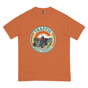 The Tractor Mugs Store Yam / S Massey Ferguson 135 TRAFFIC WHAT TRAFFIC? Retro | Unisex Premium T-shirt Quality Farmers Merch
