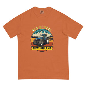 The Tractor Mugs Store Yam / S New Holland TM 155 OLD SCHOOL NEW HOLLAND Outdoor | Unisex Premium T-shirt Quality Farmers Merch