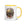 The Tractor Mugs Store Yellow / 11 oz Diesel Powered. Tea Fuelled | Mug with Color Inside Quality Farmers Merch