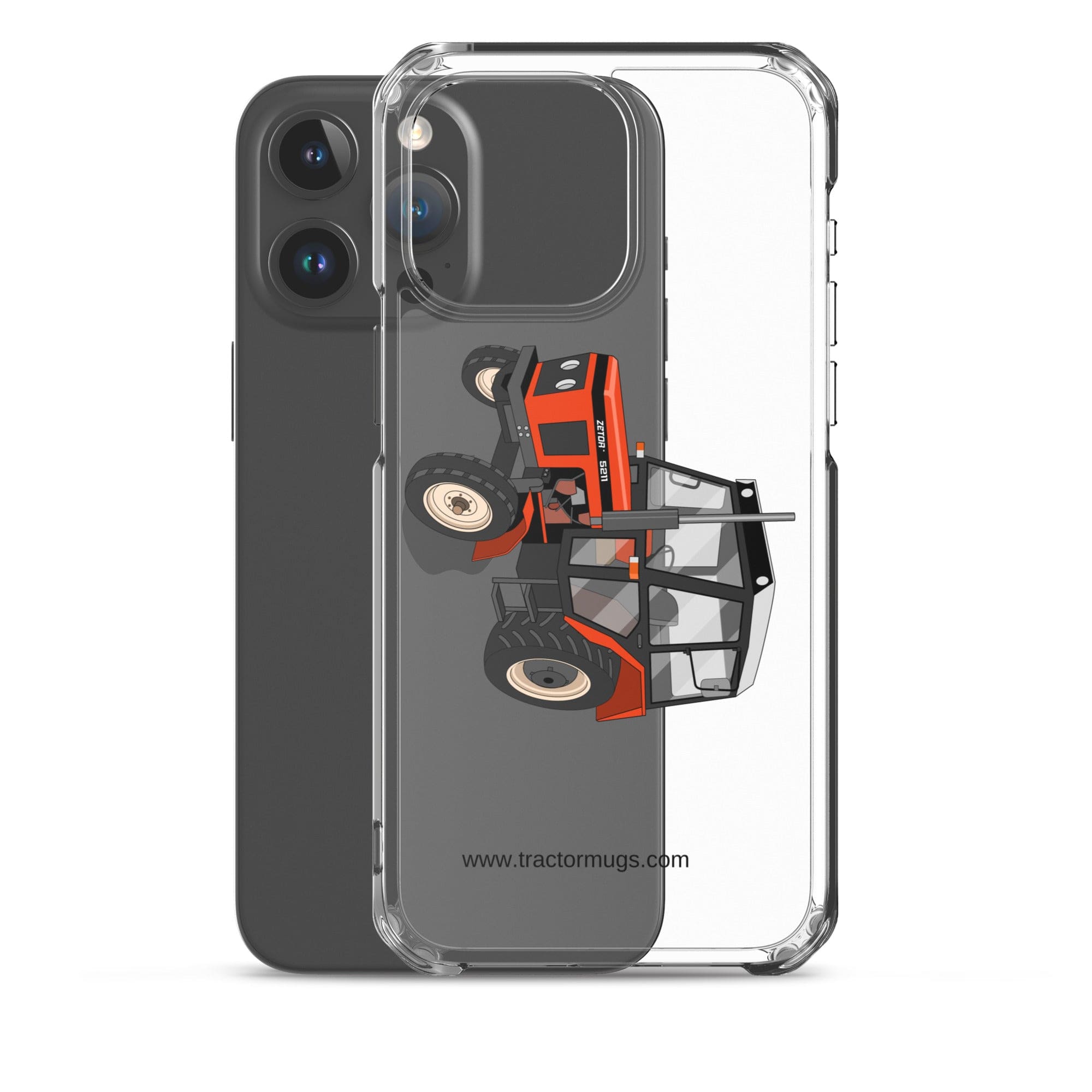 The Tractor Mugs Store Zetor 5211 | Clear Case for iPhone® Quality Farmers Merch