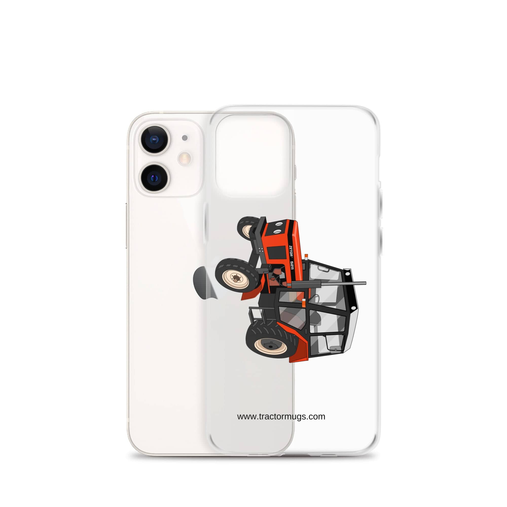 The Tractor Mugs Store Zetor 5211 | Clear Case for iPhone® Quality Farmers Merch
