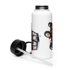 The Tractor Mugs Store Zetor 5211 | Stainless steel water bottle with a straw lid Quality Farmers Merch