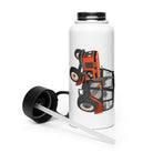 The Tractor Mugs Store Zetor 5211 | Stainless steel water bottle with a straw lid Quality Farmers Merch