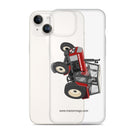The Tractor Mugs Store Zetor Crystal 8011 | Clear Case for iPhone® Quality Farmers Merch