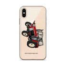 The Tractor Mugs Store Zetor Crystal 8011 | Clear Case for iPhone® Quality Farmers Merch