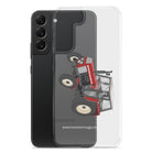 The Tractor Mugs Store Zetor Crystal 8011 | Clear Case for Samsung® Quality Farmers Merch