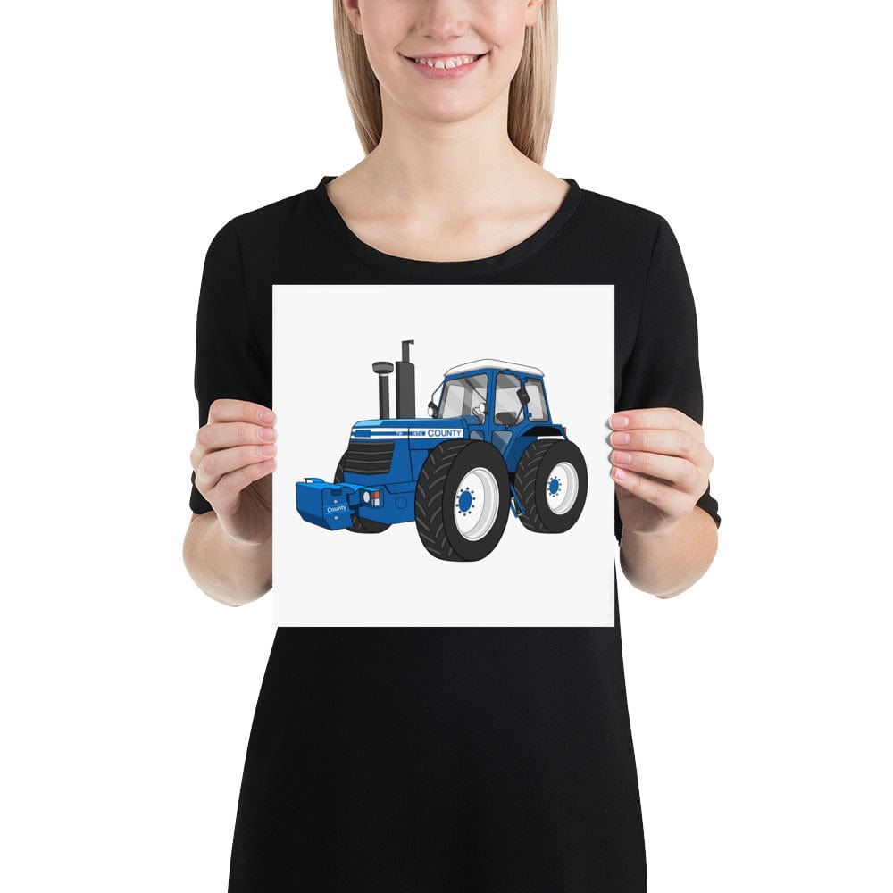 The Tractors Mugs Store 10″×10″ County 1474 (1982) Poster Quality Farmers Merch