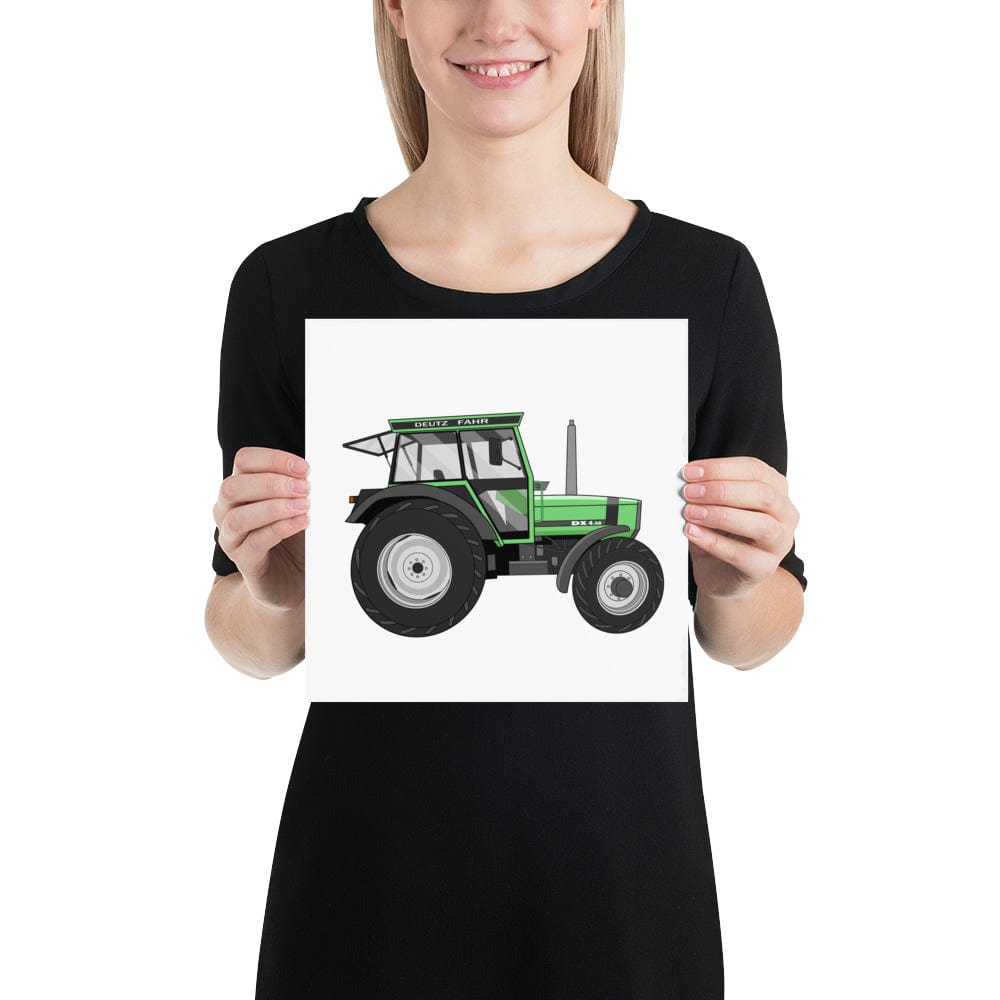 The Tractors Mugs Store 10″×10″ Deutz Fahr DX 4.50 Poster Quality Farmers Merch