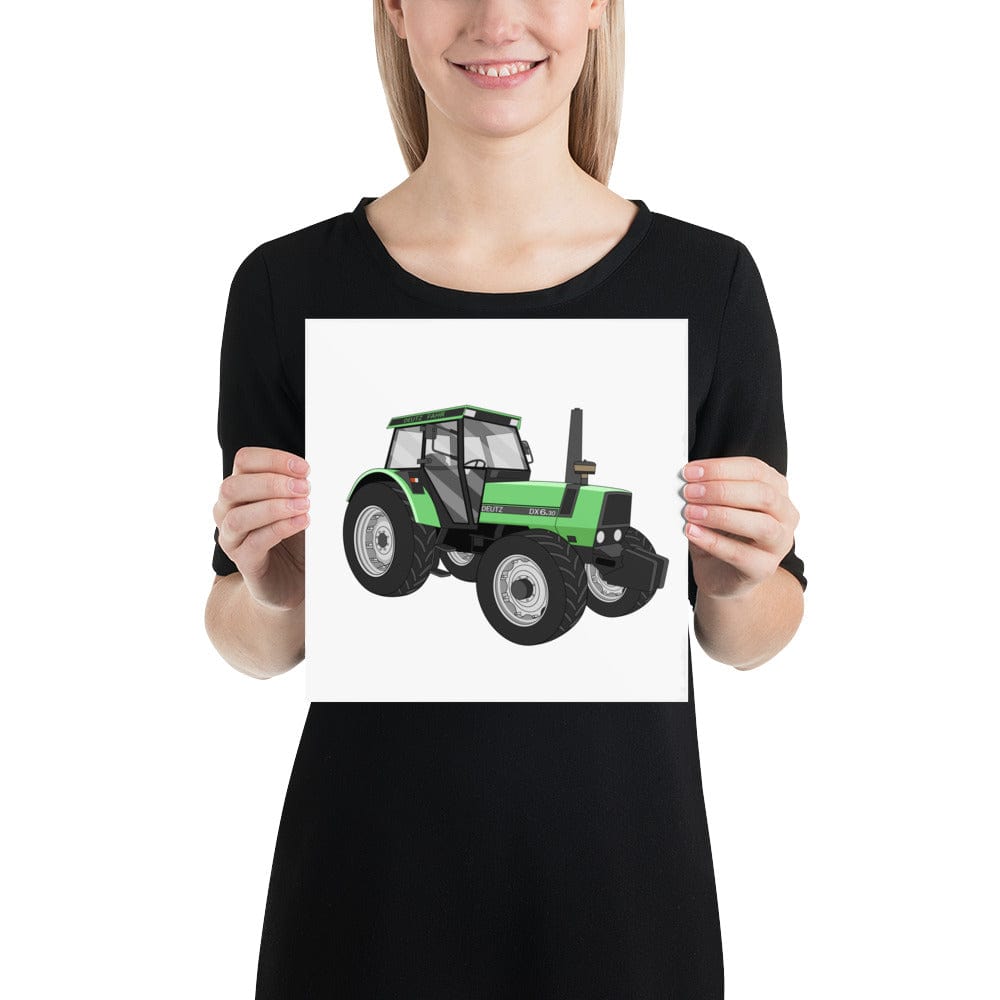 The Tractors Mugs Store 10″×10″ Deutz Fahr DX 6.30 Poster Quality Farmers Merch