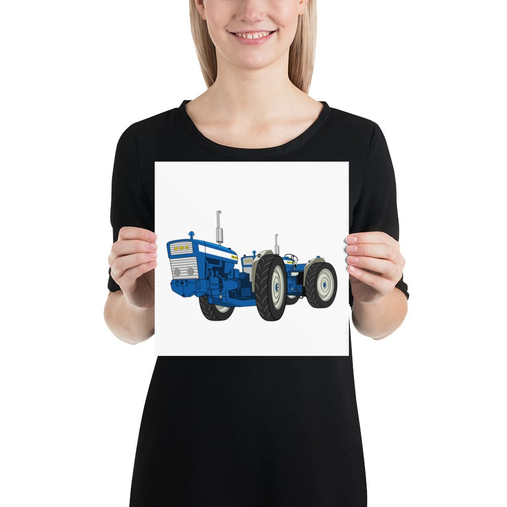 The Tractors Mugs Store 10″×10″ DOE Dual Drive 130 Poster Quality Farmers Merch