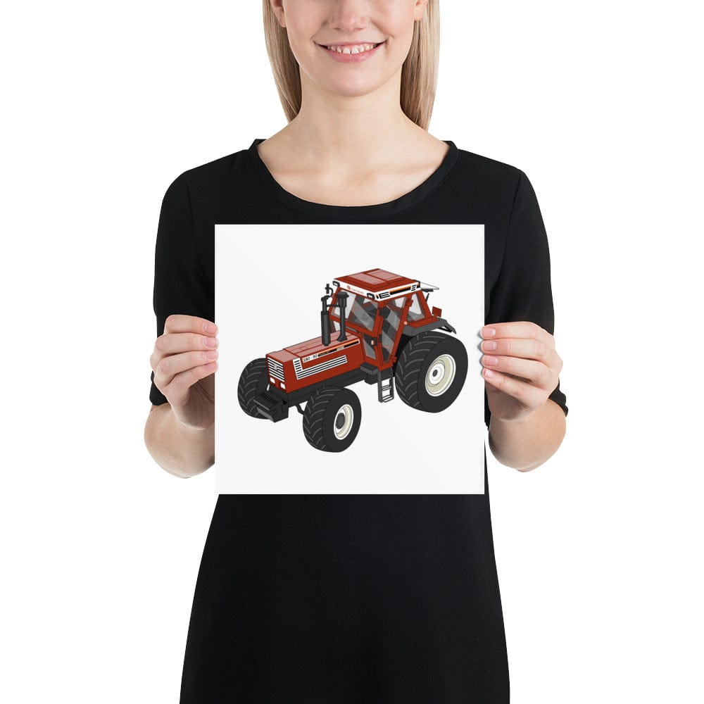 The Tractors Mugs Store 10″×10″ Fiat180-90 Poster Quality Farmers Merch