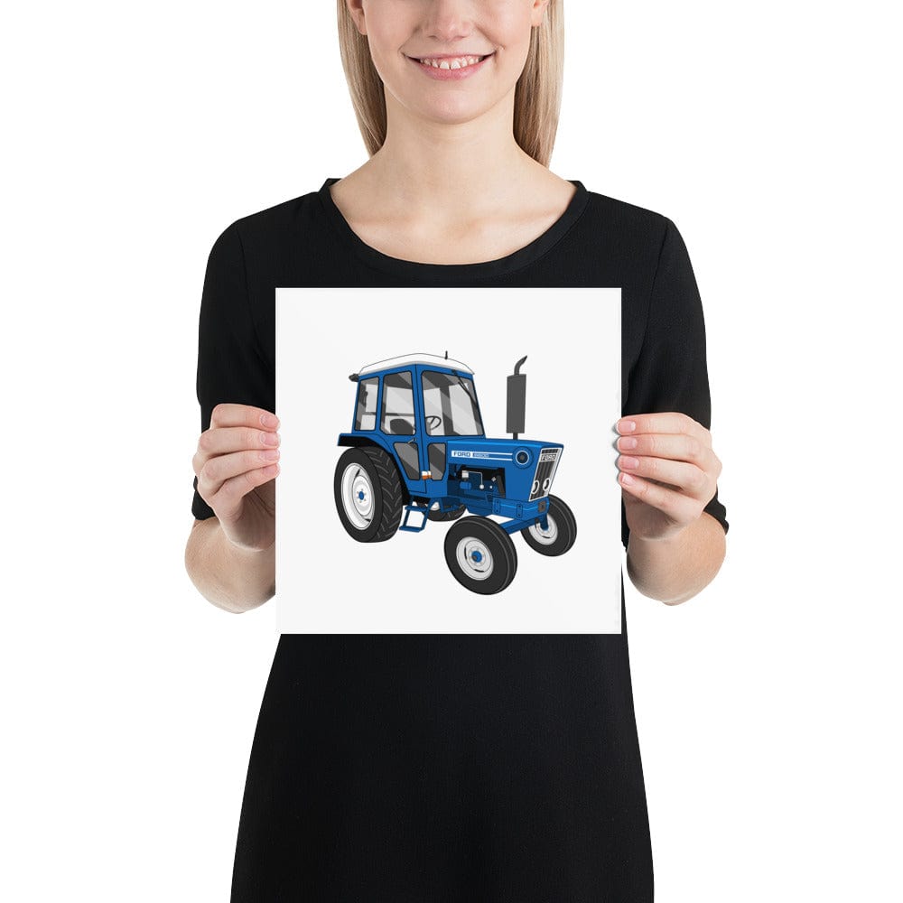 The Tractors Mugs Store 10″×10″ Ford 6600 Poster Quality Farmers Merch