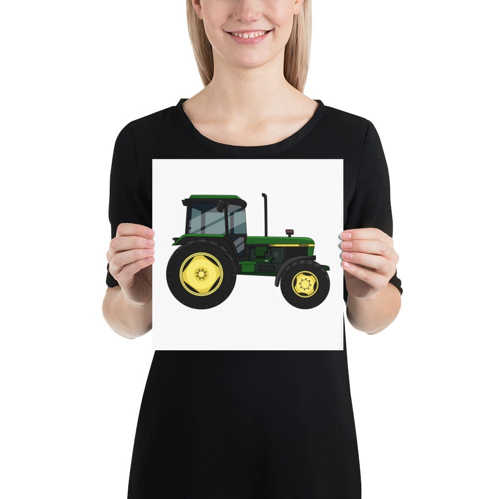 The Tractors Mugs Store 10″×10″ John Deere 3050 2WD Poster Quality Farmers Merch