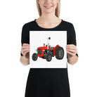 The Tractors Mugs Store 10″×10″ Massey Ferguson 35X Poster Quality Farmers Merch