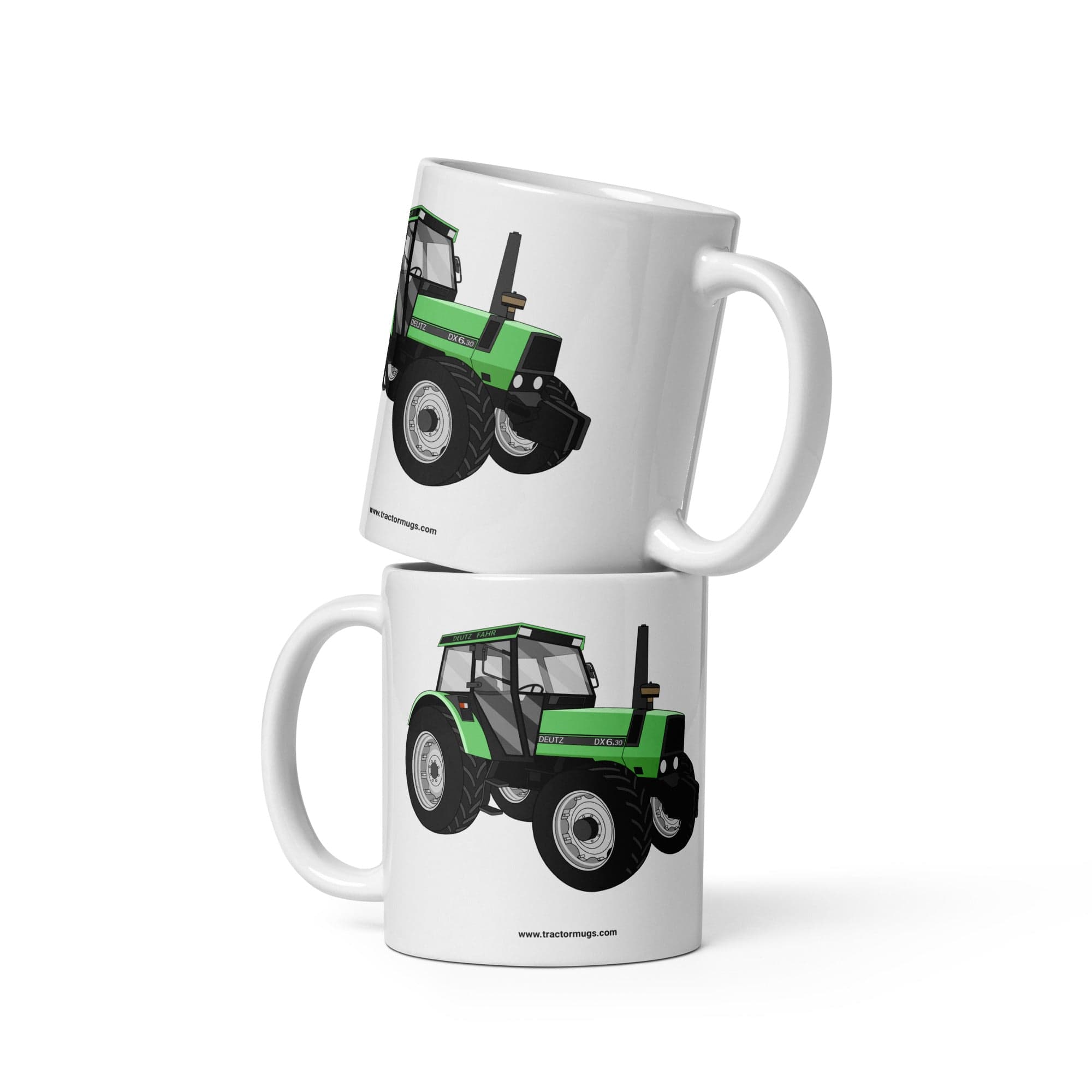 The Tractors Mugs Store 11 oz Fendt 728 Vario 20  White glossy mug Quality Farmers Merch