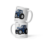 The Tractors Mugs Store 11 oz Ford 8210 4WD  White glossy mug Quality Farmers Merch