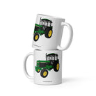 The Tractors Mugs Store 11 oz John Deere 3050 2WD  White glossy mug Quality Farmers Merch