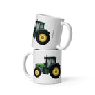 The Tractors Mugs Store 11 oz John Deere 6930  White glossy mug Quality Farmers Merch